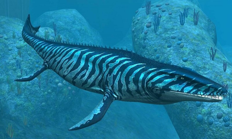 Динозавры морские Мозазавр