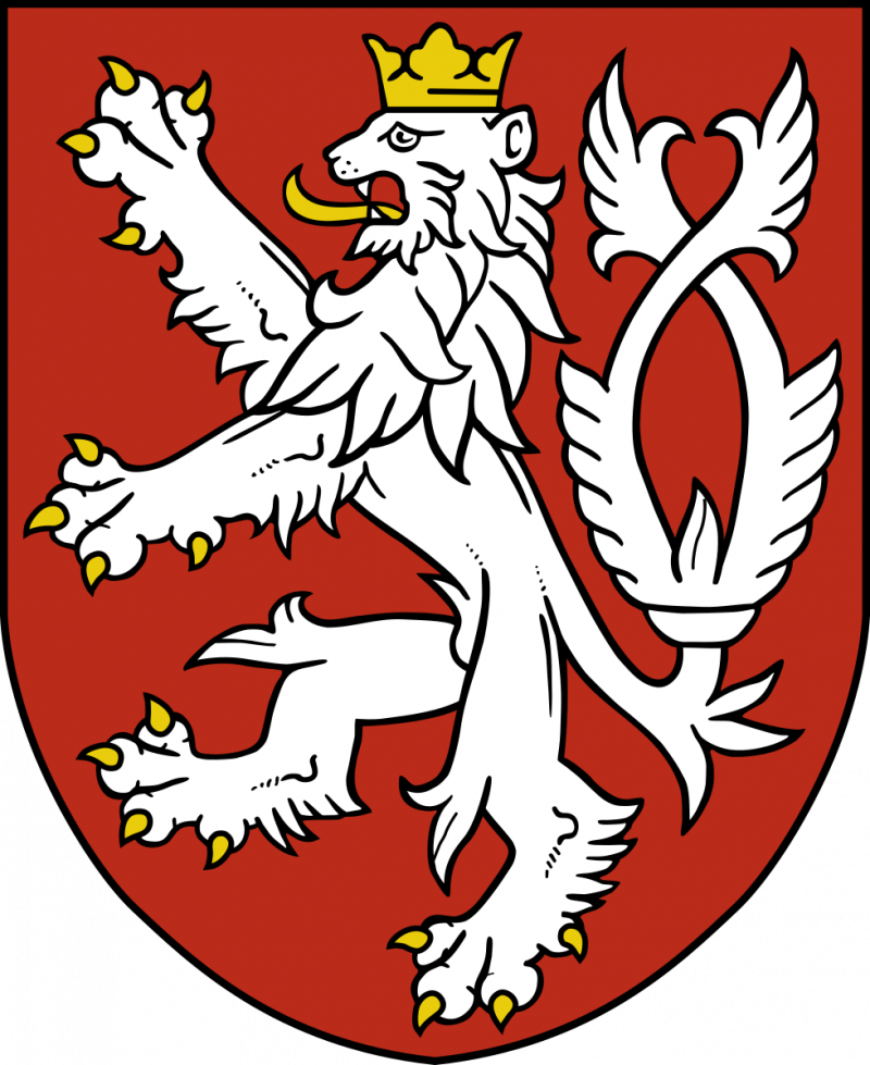 Герб Чехии Лев
