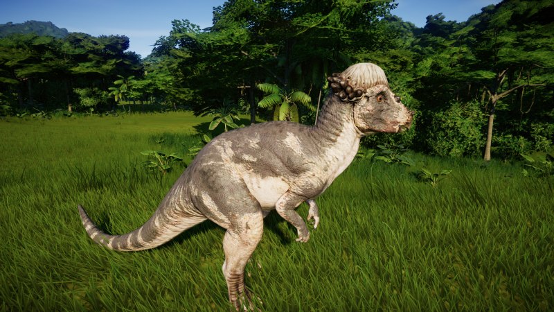 Jurassic World Evolution Пахицефалозавр