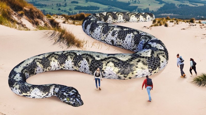 Зеленая Анаконда (eunectes murinus)