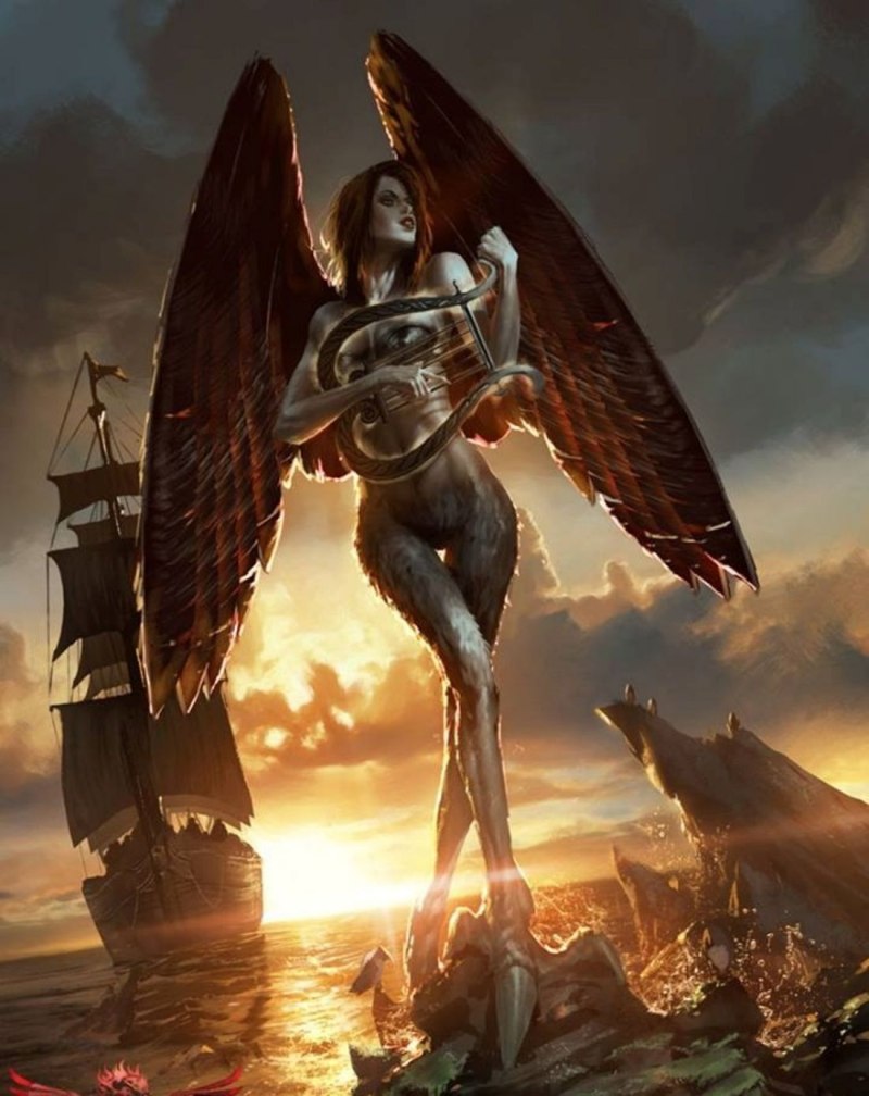 Гарпия God of War 1