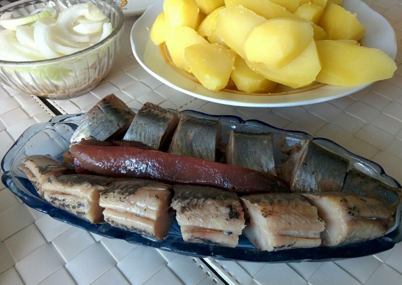 Сельдь соленая