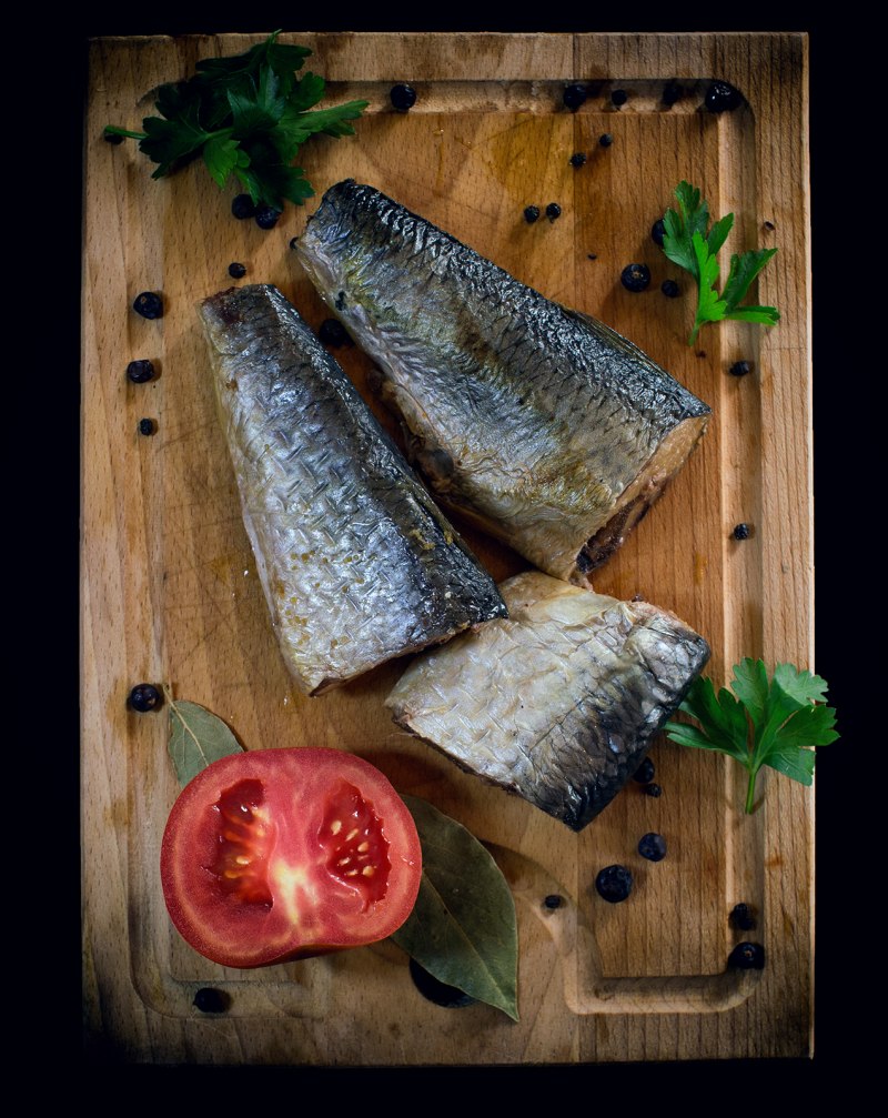 Чавыча рыба копченая