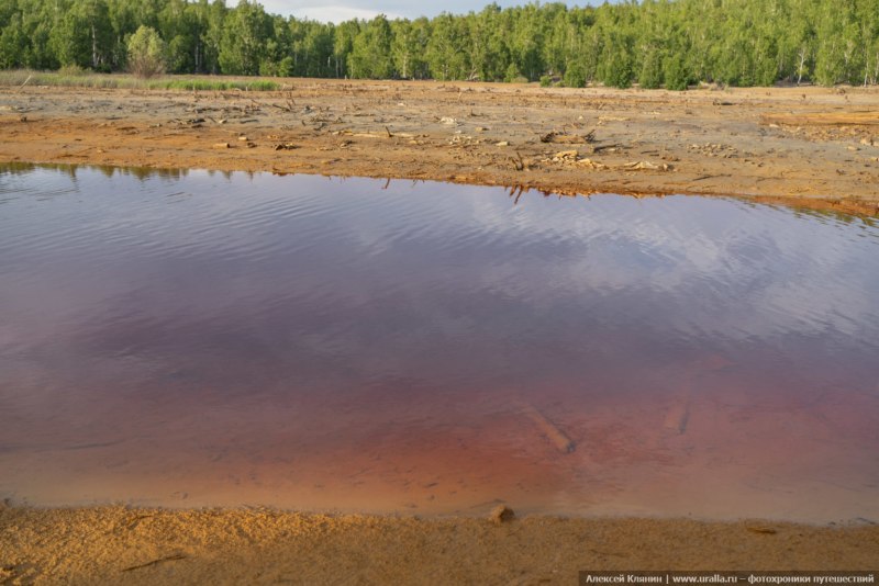 Загрязнённые водоёмы в Челябинске