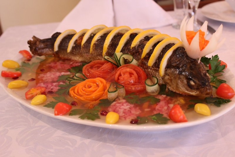 Рыба фаршированная (Судак, щука)