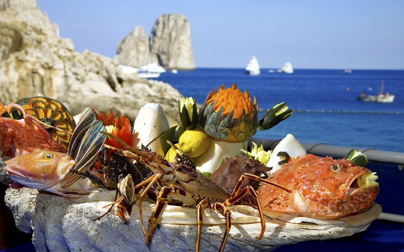 Сардиния морепродукты
