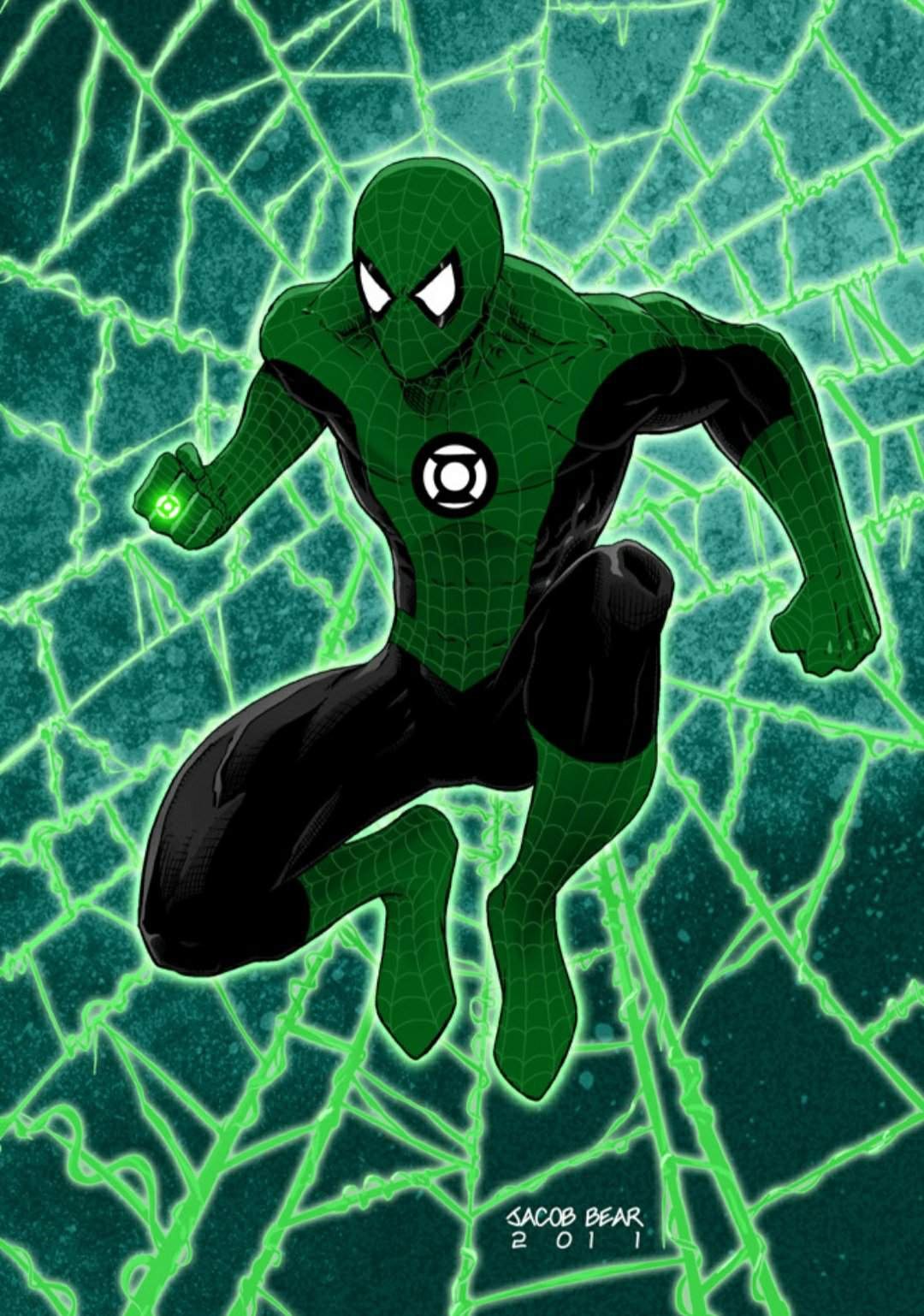 Игра человека паука зеленого