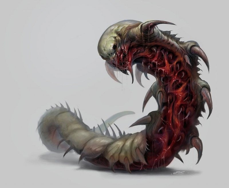Дьявольский червь Halicephalobus Mephisto