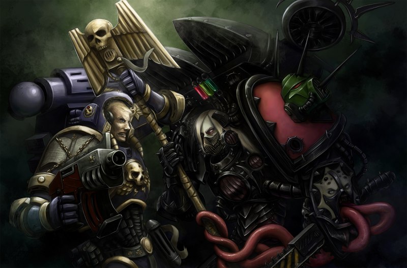 Warhammer 40000 Ultramarines Терминаторы