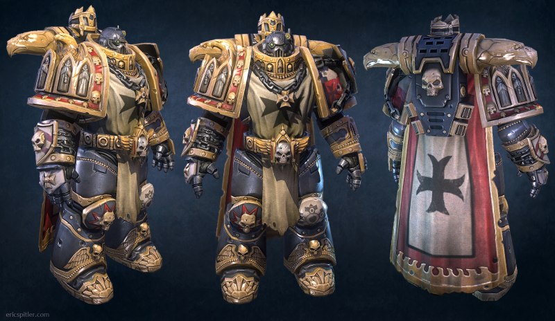 Black Templar Warhammer Cosplay
