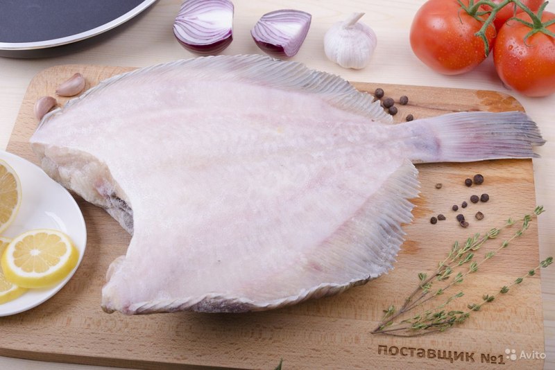 Рыба свежемороженая камбала