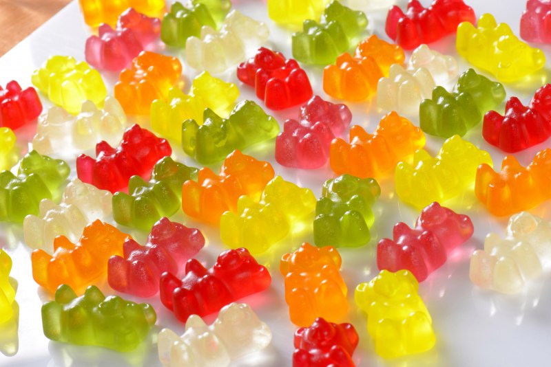 Haribo мармелад червячки