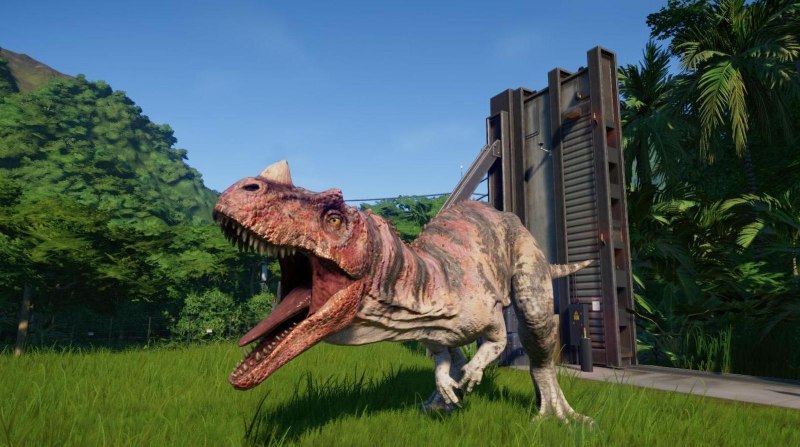 Фигурка Mattel Jurassic World рычащий динозавр gwd06