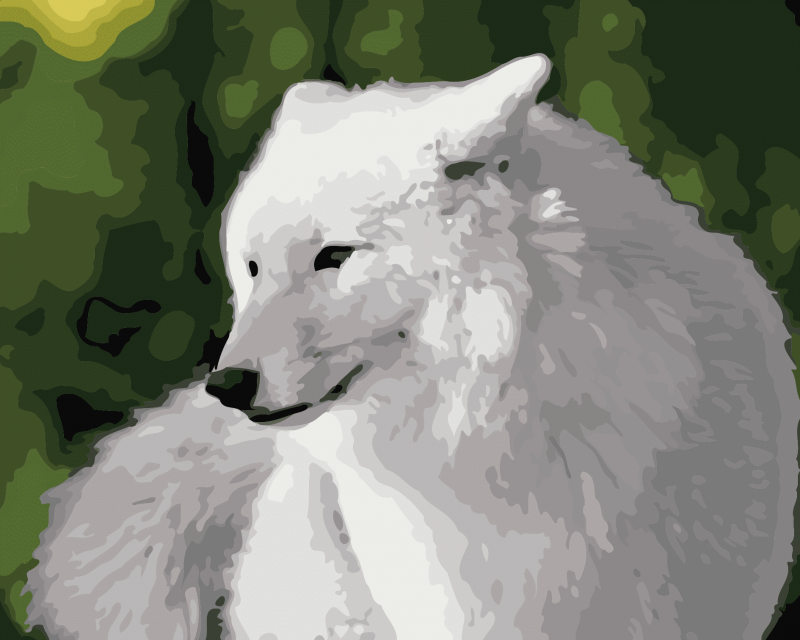 Белая волчица (63 фото)
