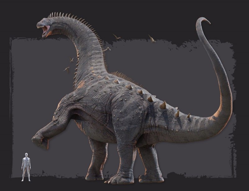Alamosaurus динозавр
