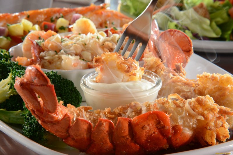 Красивые блюда из морепродуктов