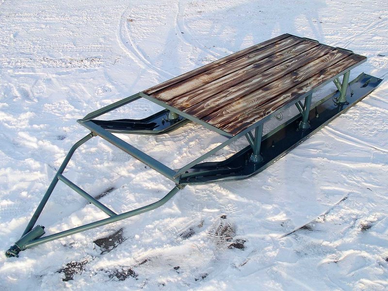 Русские сани розвальни