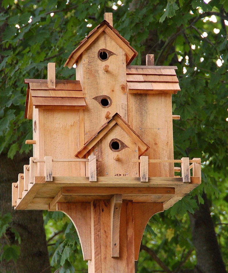 Скворечник Bird классика 23х22х32см