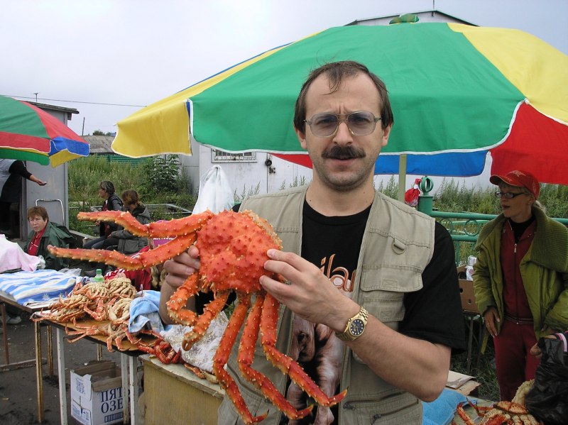 Крабовый рынок Южно-Сахалинск