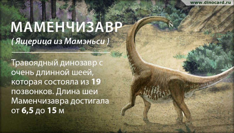 Маменчизавр и человек