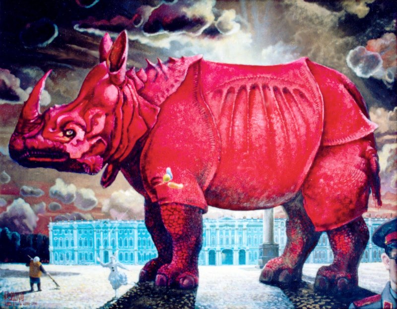 Красный носорог (62 фото)