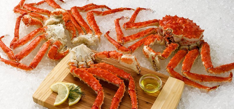 Краб Стригун и Камчатский