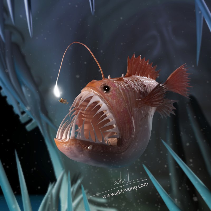 Морской черт удильщик