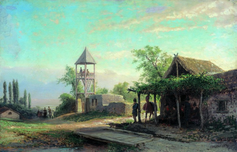 Кавказская овчарка оскал