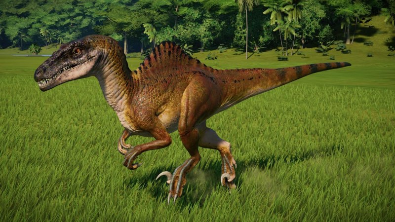 Jurassic World Evolution Спинораптор