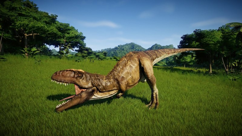 Jurassic World Evolution Giganotosaurus