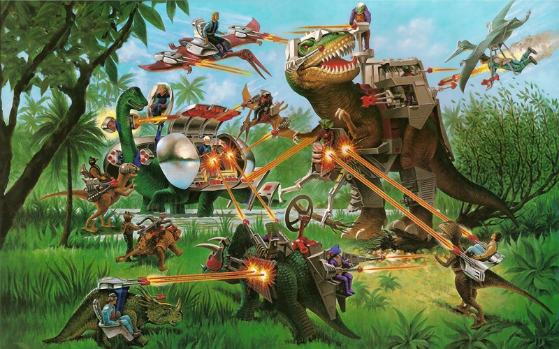 Погонщики динозавров Dino Riders