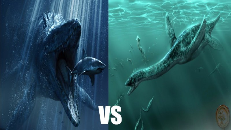 Лиоплевродон vs Мозазавр