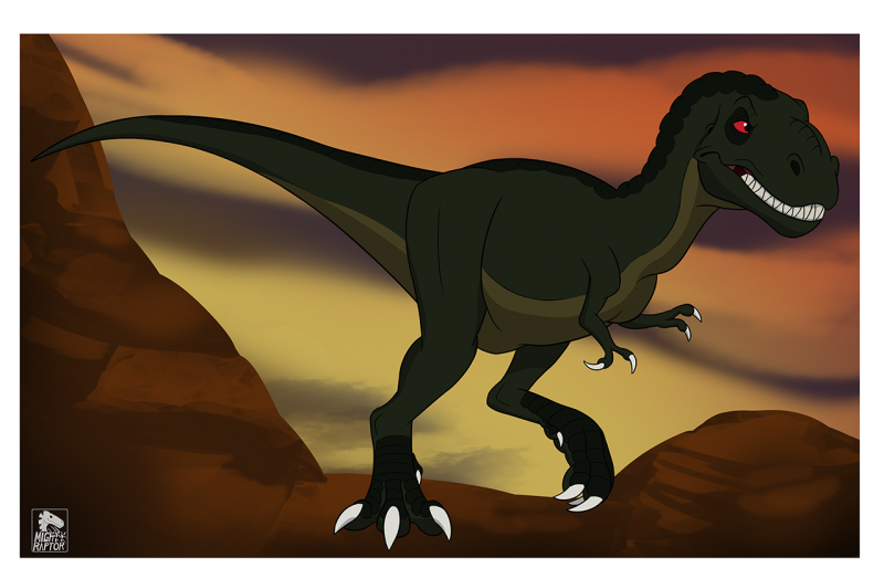 The Land before time Sharptooth