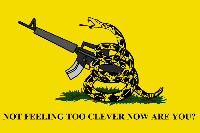 Гадсденовский флаг PNG