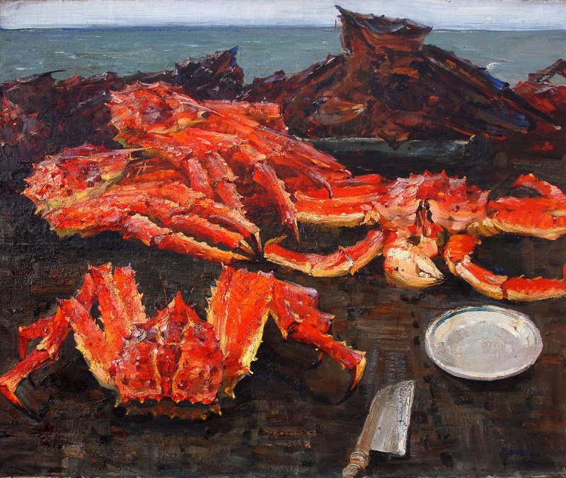 Сахалинский Королевский краб