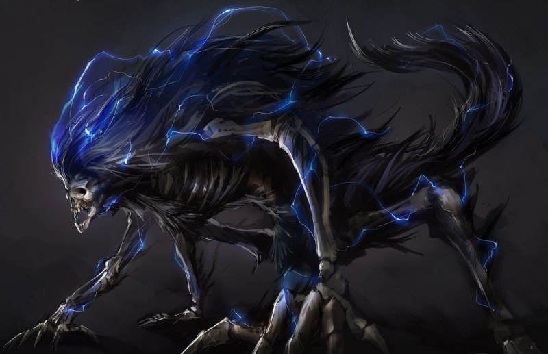 Чёрное чудовище Паарл Bloodborne