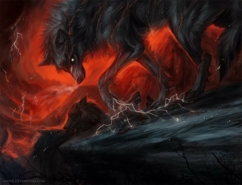 Адская гончая (Hell Hound) ДНД