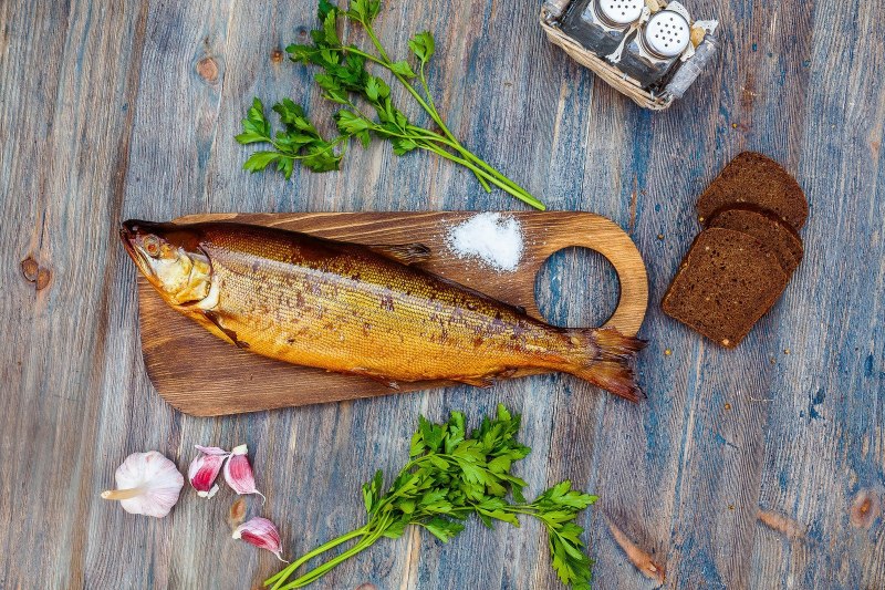 Рыба скумбрия запеченная