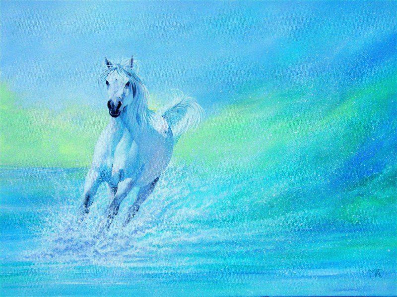 Конь из воды
