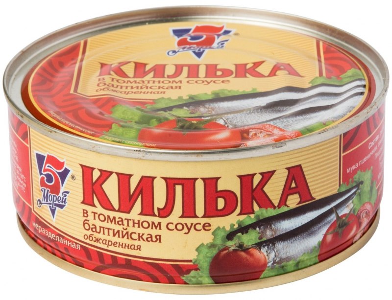 Балтийский шпрот рыба