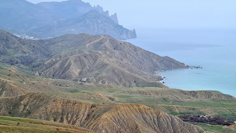 Крым, город Судак, Капсельская бухта.