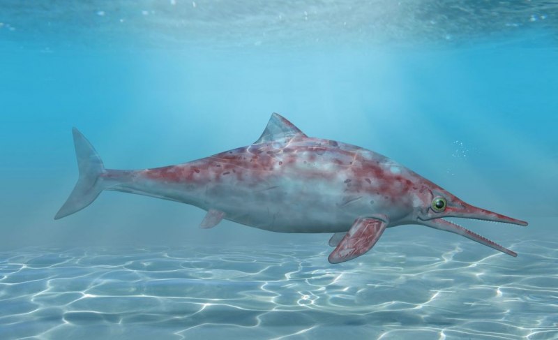 Морские динозавры Ихтиозавр
