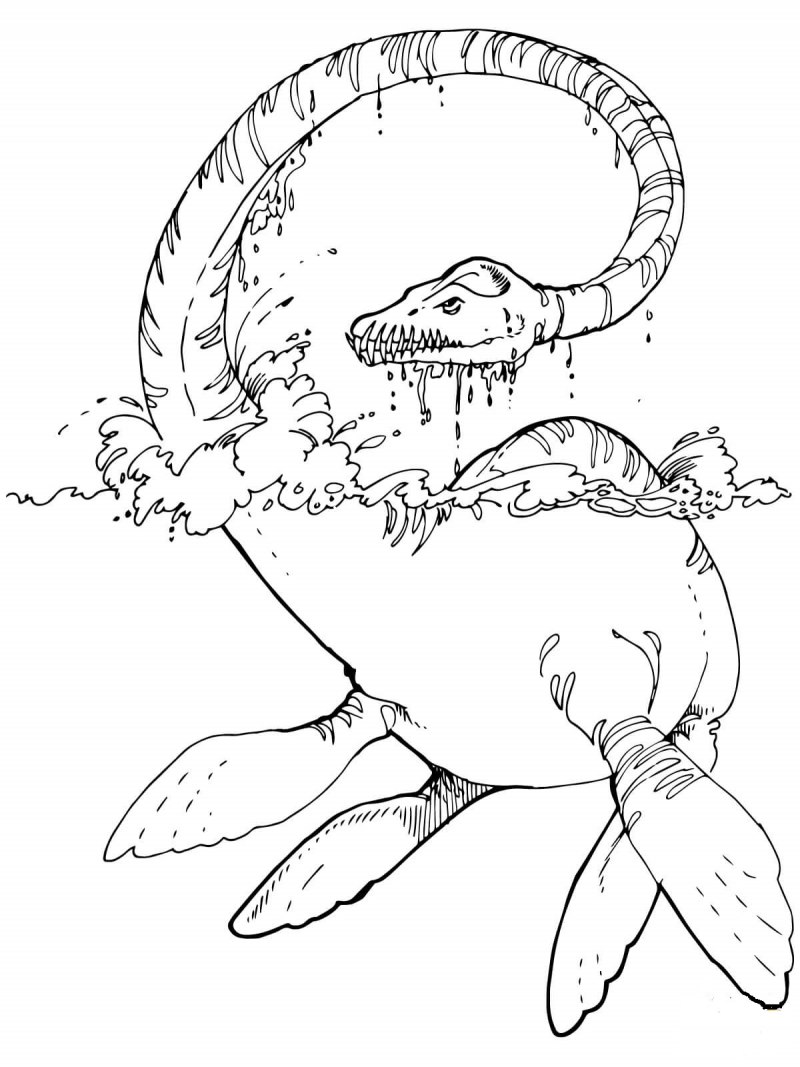 Elasmosaurus platyurus