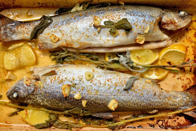 Форель Озерная мясо