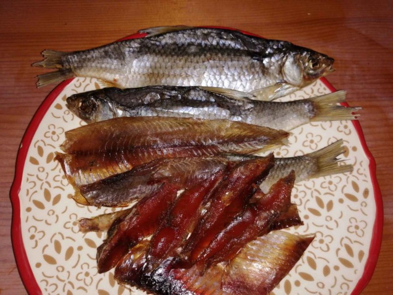Сорога рыба сушеная