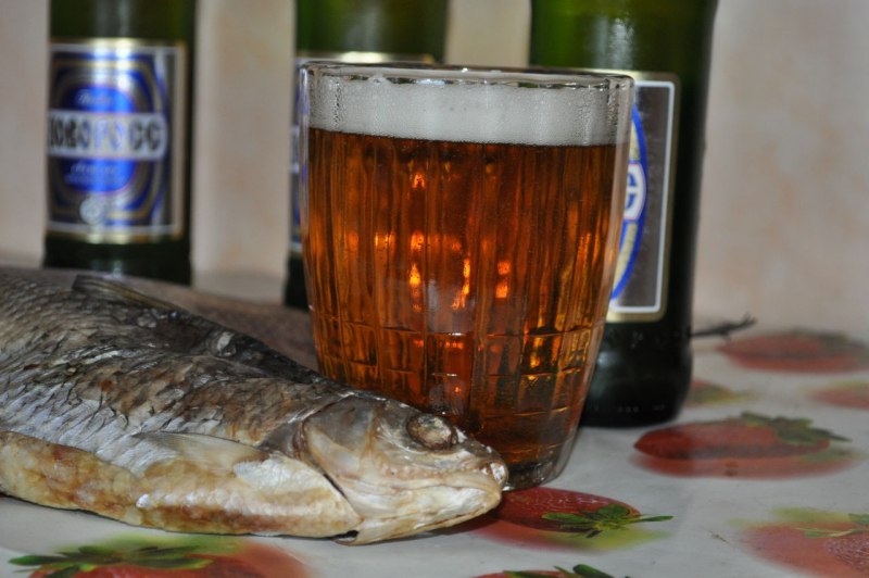 Сушеная рыбка