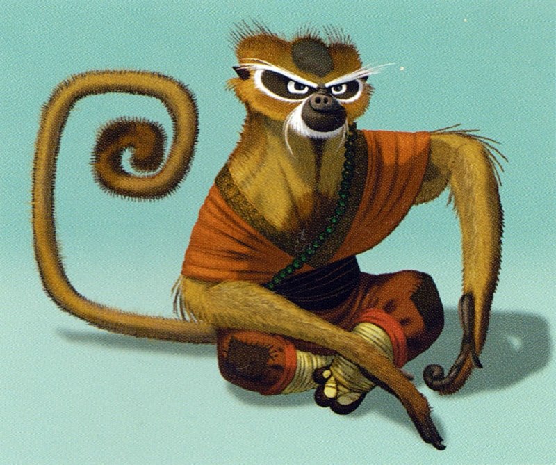 Кунг фу Панда Maymun