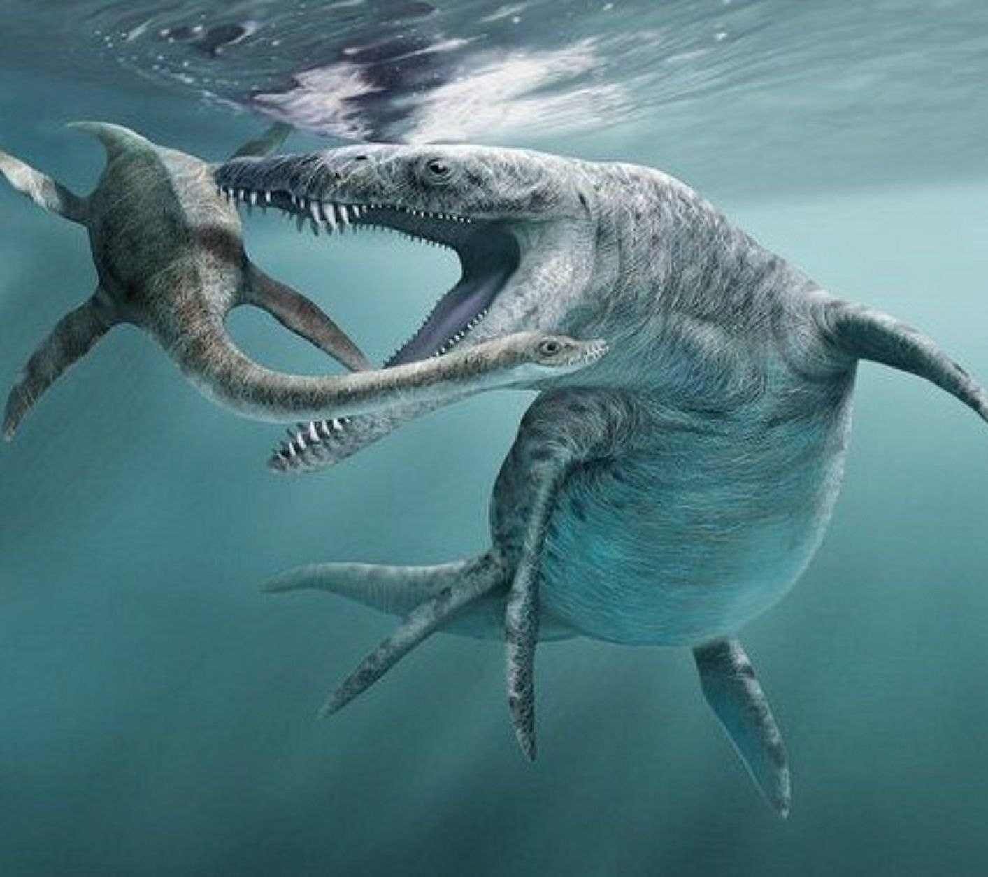Динозавр живущий в воде