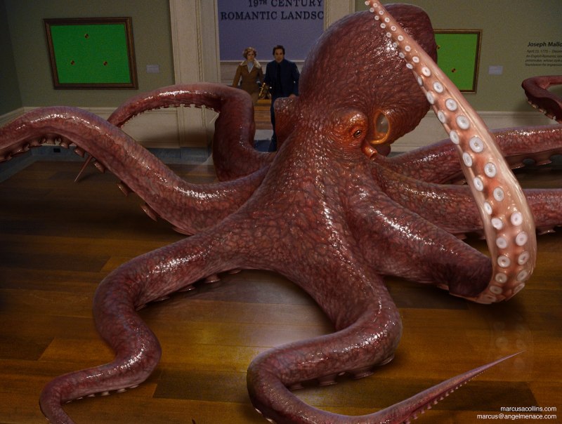 Самый огромный осьминог