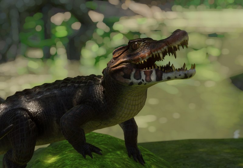Зоо крокодил Planet Zoo
